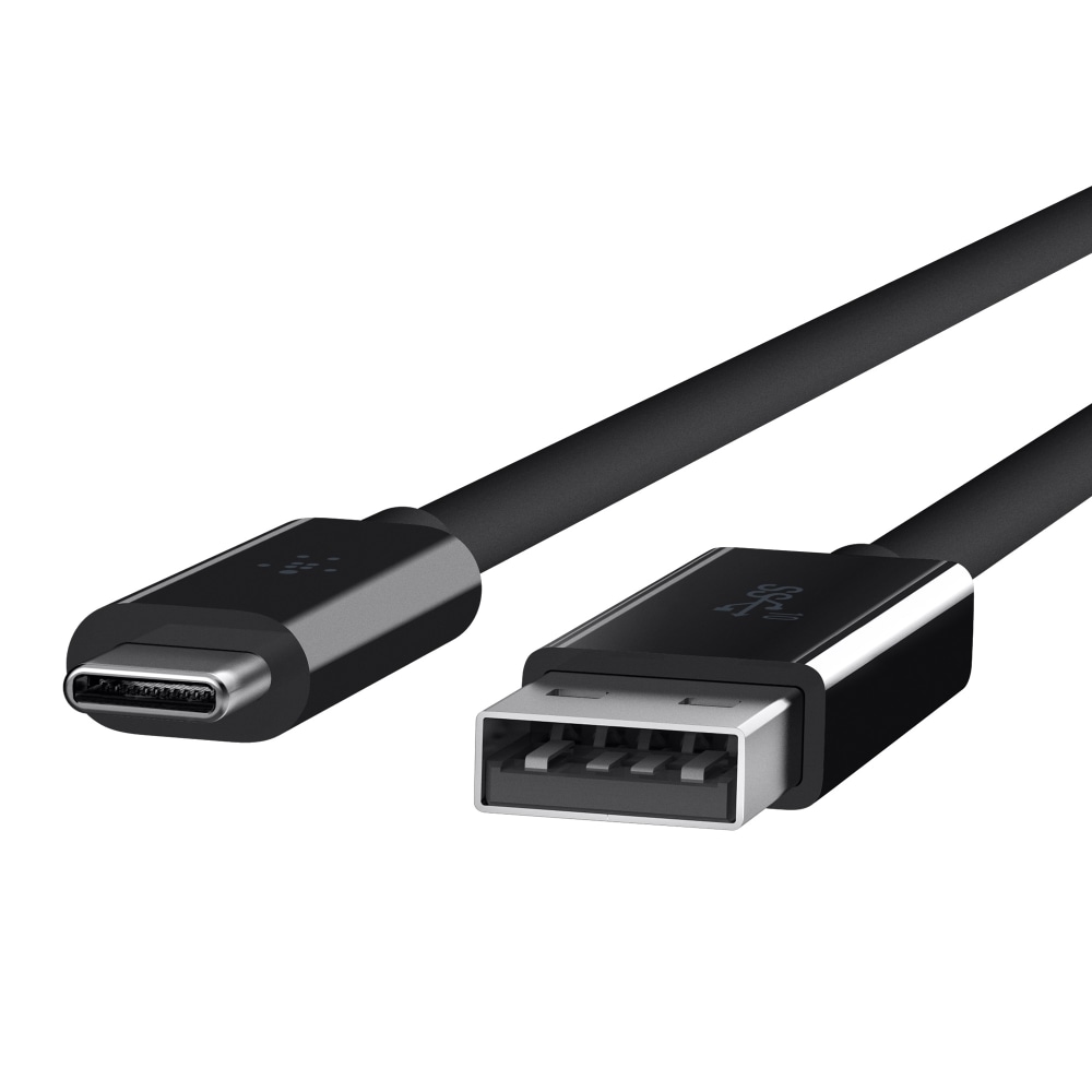 BELKIN 3.1 USB-A to USB-C Cable, 3ft, Black MPN:F2CU029BT1M-BLK
