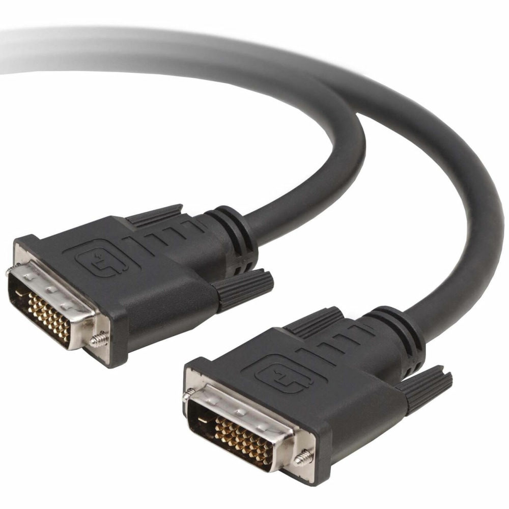 Belkin Dual Link DVI-D Cable - DVI-D Male - DVI-D Male - 3ft - Black MPN:F2E7171-03-DV