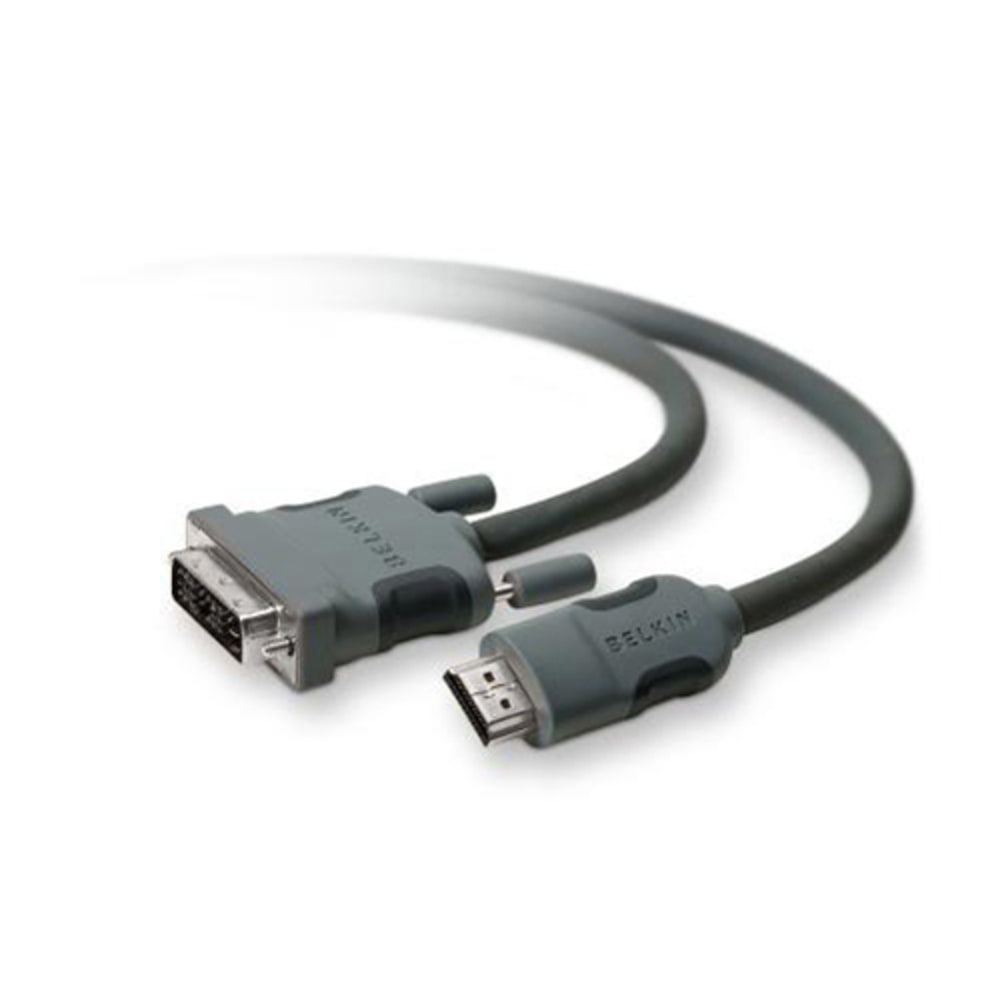 Belkin HDMI to DVI Cable - DVI - HDMI - 10ft MPN:F2E8242B10