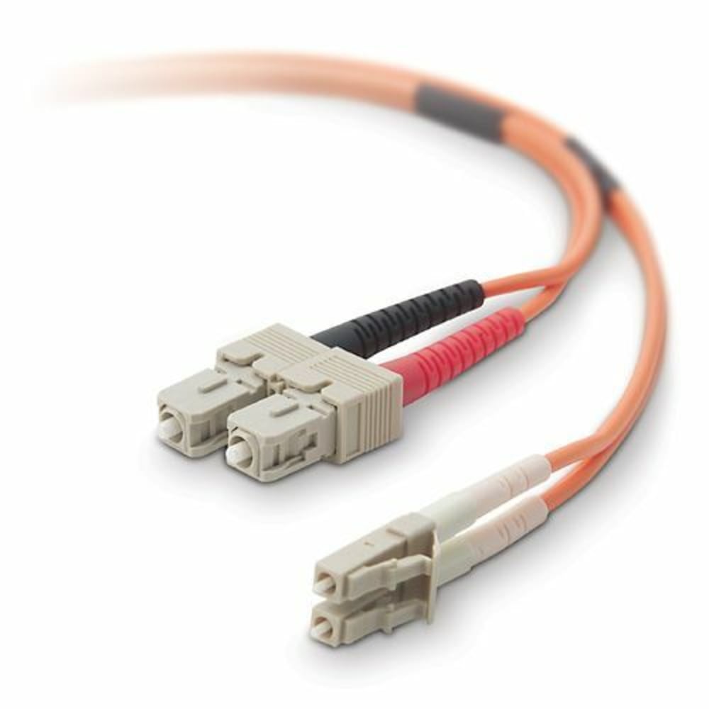 Belkin Fiber Optic Patch Cable - LC Male - SC Male - 10ft - Orange MPN:F2F202L7-03M