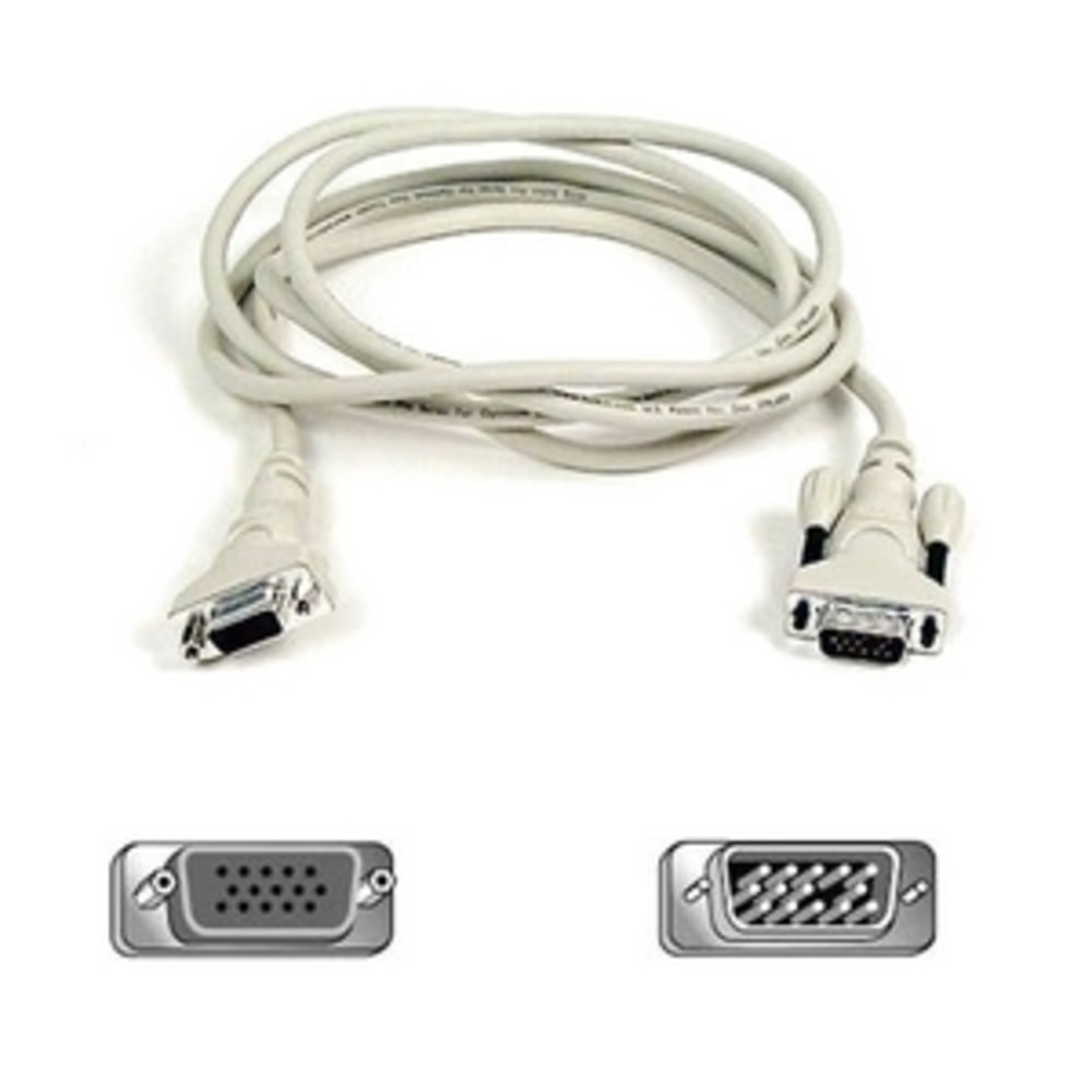 Belkin Video Extension Cable - HD-15 Male - HD-15 Female - 5.91ft MPN:F2N025B06