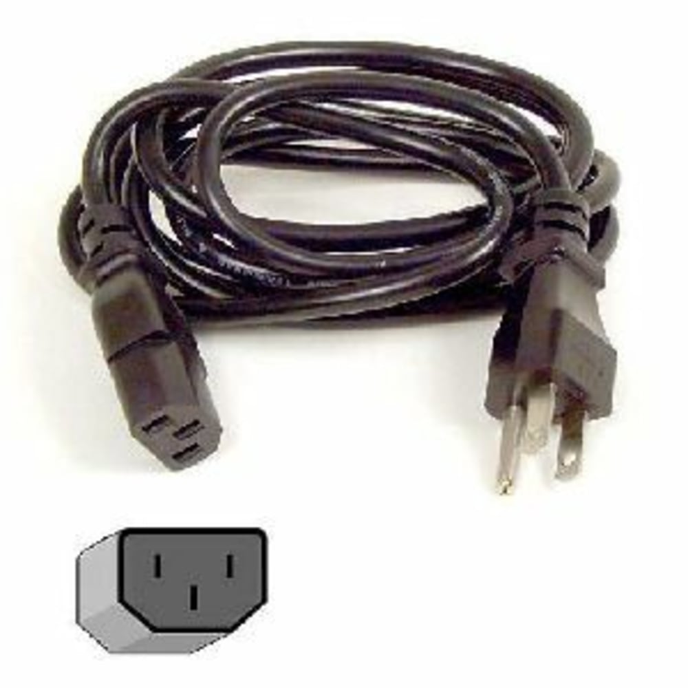 Belkin - Power cable - NEMA 5-15 (M) to IEC 60320 C13 - 6 ft MPN:F3A104B06
