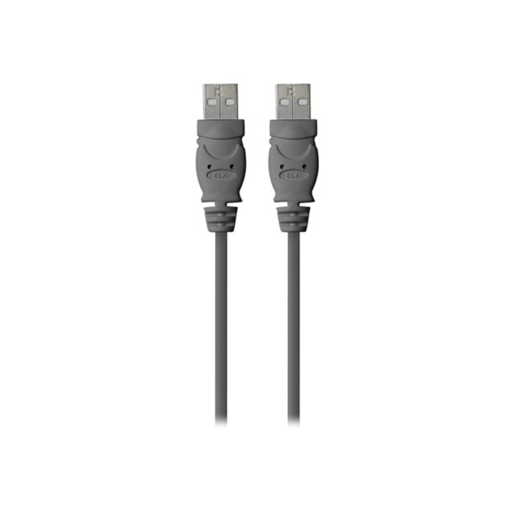 Belkin USB Data Transfer Cable - 10 ft USB Data Transfer Cable - First End: USB 2.0 Type A - Male - Second End: USB 2.0 Type A - Male - Shielding MPN:F3U131-10
