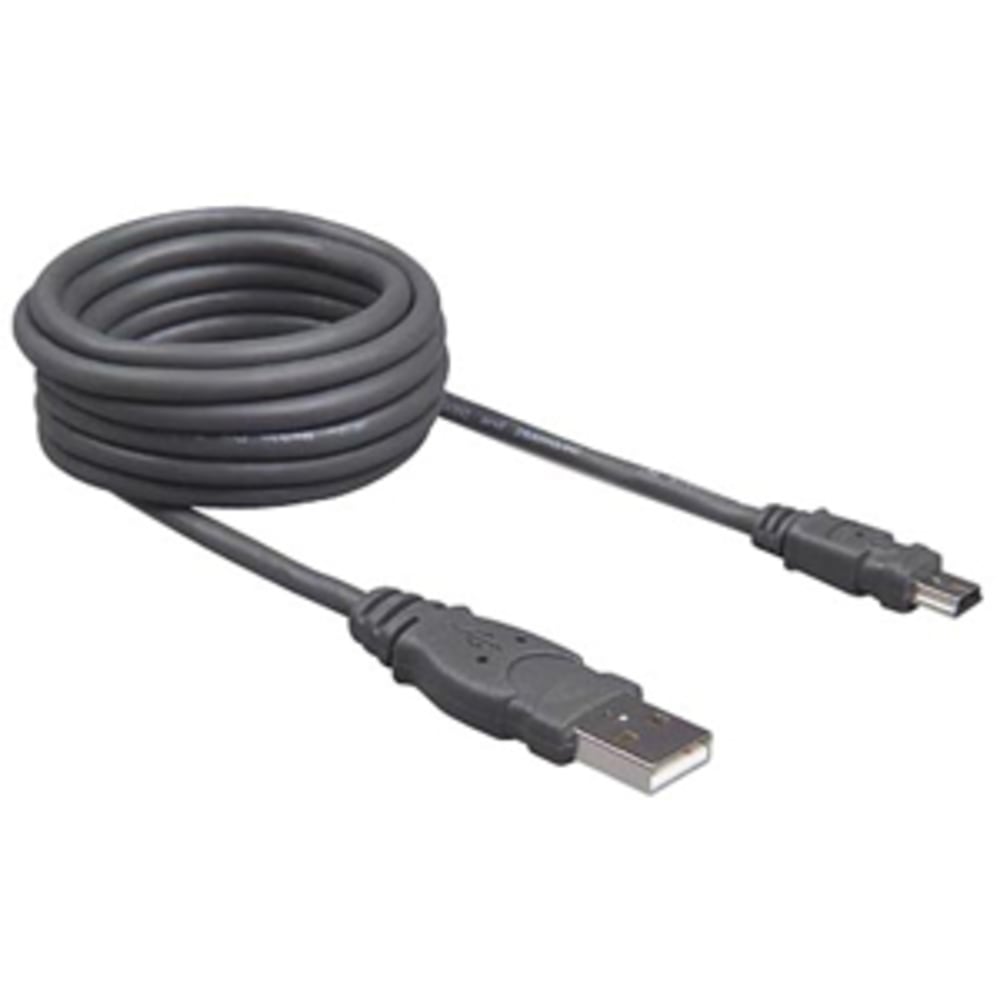 Belkin F3U138B06 USB Cable - 5.91 ft USB Data Transfer Cable - First End: 5-pin Mini USB Type B - Black MPN:F3U138B06