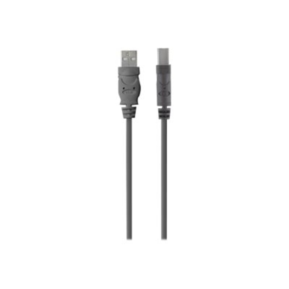 Belkin USB Data Transfer Cable - 9.84 ft USB Data Transfer Cable - First End: USB 2.0 Type A - Second End: USB Type B - Black MPN:F3U154BT3M