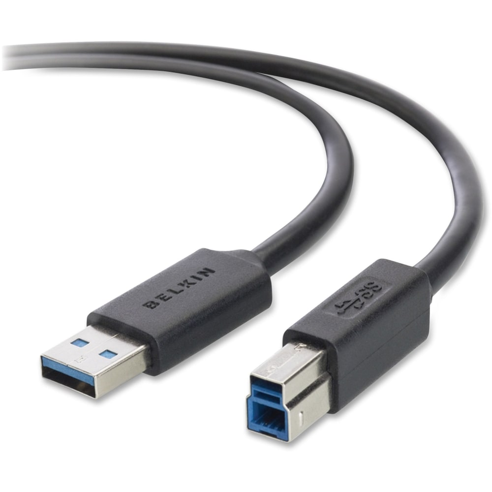 Belkin SuperSpeed USB 3.0 Cable - 10 ft USB Data Transfer Cable - F3U159B10 MPN:F3U159B10