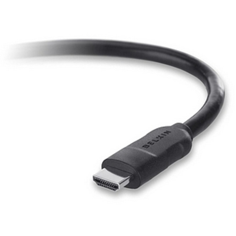 Belkin 10 foot High Speed HDMI - Ultra HD Cable 4k @30Hz HDMI 1.4 w/ Ethernet - Type A Male HDMI - Type A Male HDMI - 10ft - Black MPN:F8V3311B10