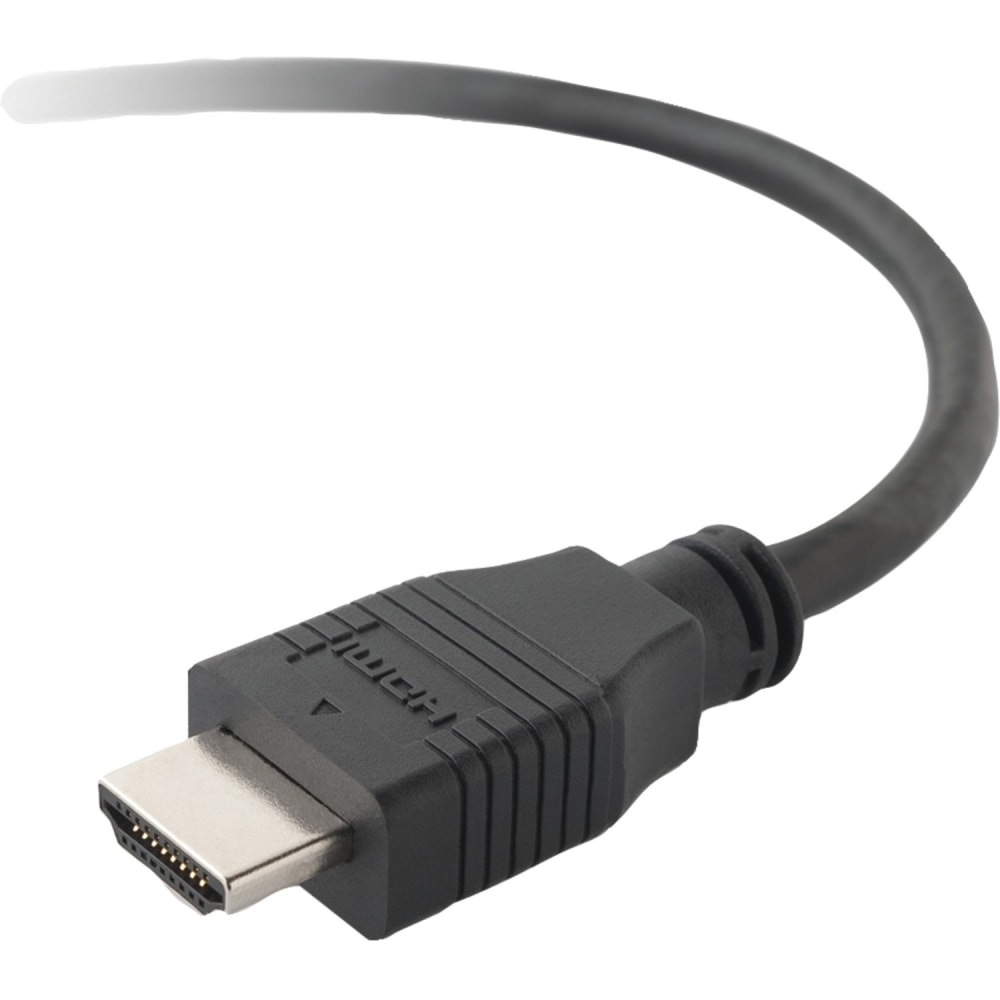 Belkin HDMI Cable, M/M - 15 ft HDMI A/V Cable for Audio/Video Device, TV - First End: 1x 19-pin HDMI Type A Digital Audio/Video - F8V3311B15CL2 MPN:F8V3311B15-CL2
