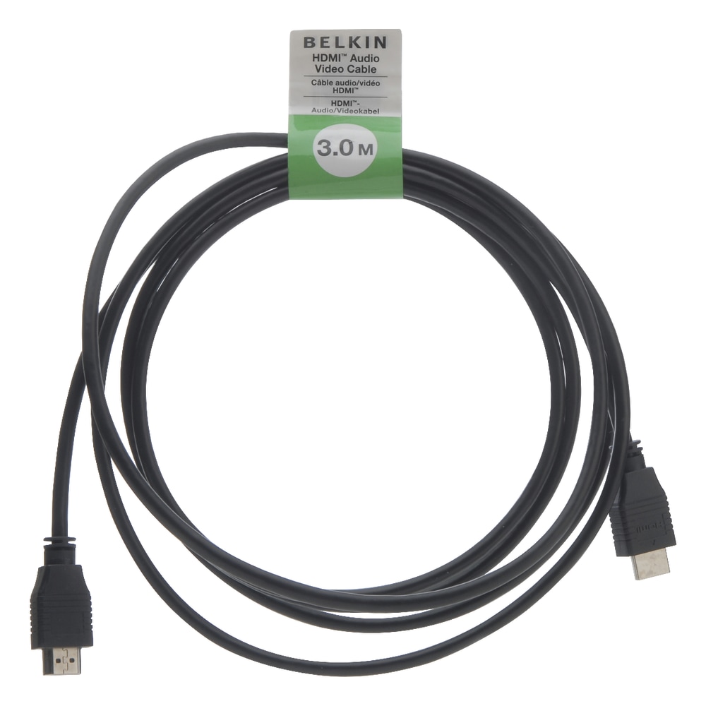 Belkin HDMI Cable - 49.87 ft HDMI A/V Cable for Audio/Video Device - First End: 1x 19-pin HDMI Digital Audio/Video - F8V3311B50 MPN:F8V3311B50