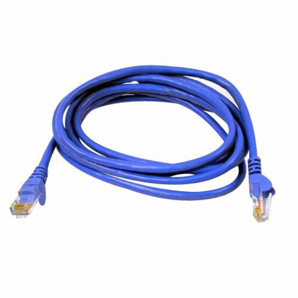 Belkin - Patch cable - TAA Compliant - RJ-45 (M) to RJ-45 (M) - 5 ft - UTP - CAT 5e - molded, snagless, stranded - blue MPN:TAA791-05-BLU-S