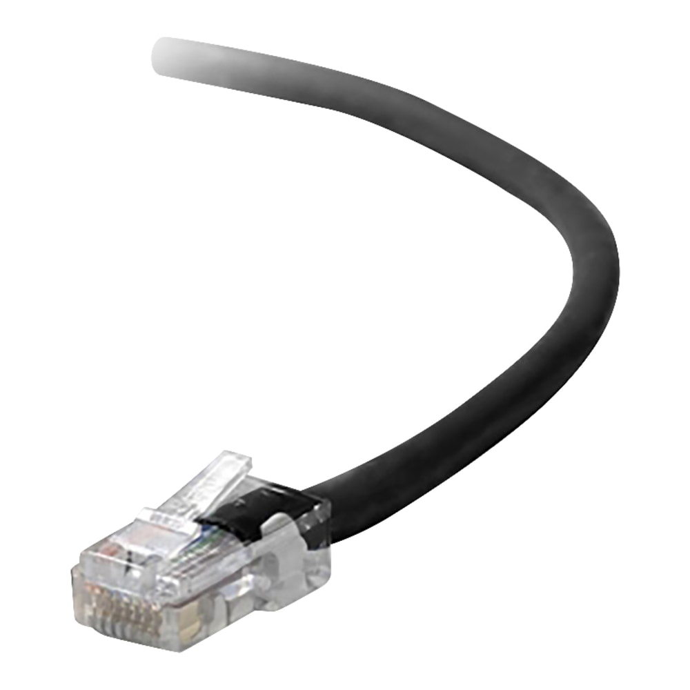 Belkin Cat 5e Snagless Network Cable, 50ft MPN:TAA791-50-BLK-S