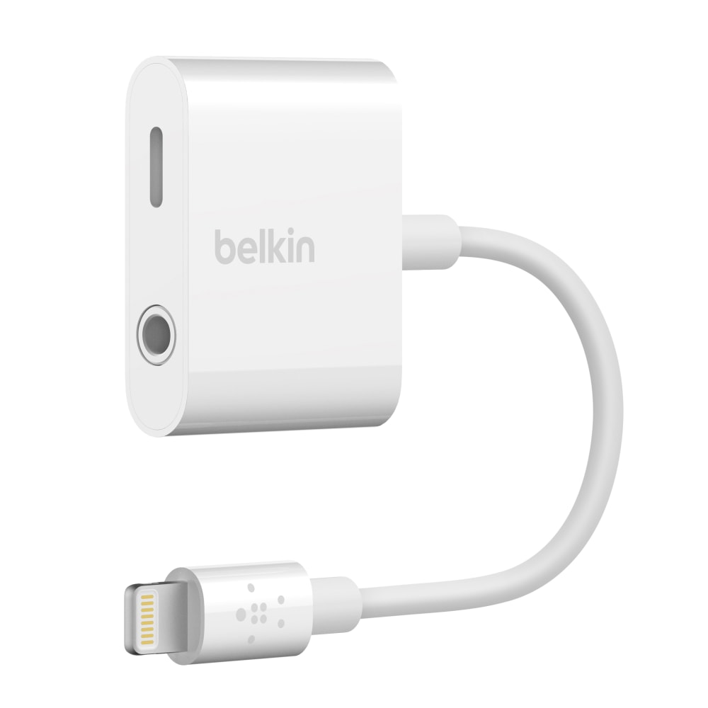 Belkin 3.5 mm Audio + Charge RockStar, White, F8J212BTWHT MPN:F8J212BTWHT