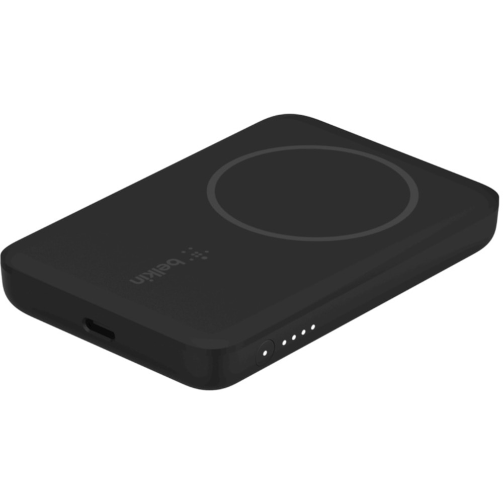 Belkin BoostCharge Magnetic Wireless Power Bank 2.5K - 2500 mAh - Black MPN:BPD002BTBK