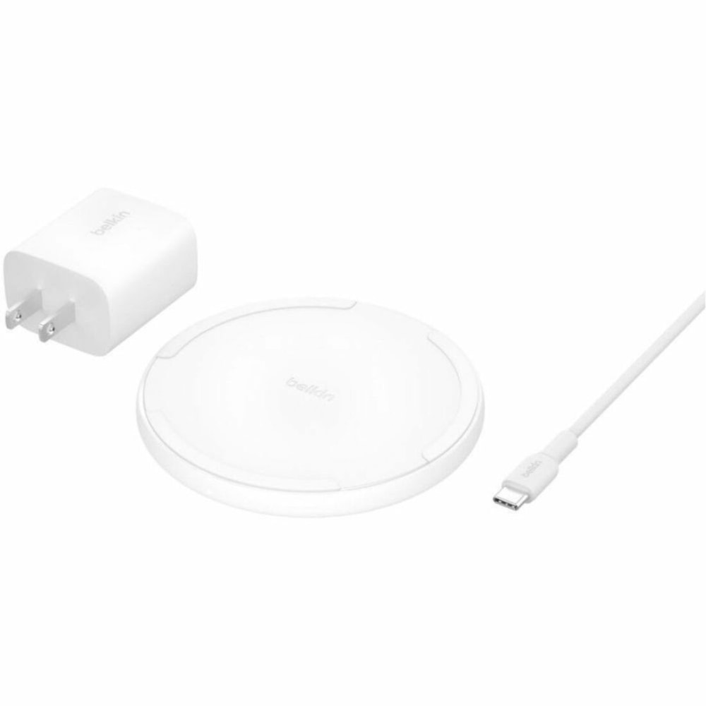 Belkin BoostCharge 15W Wireless Charging Pad, White, Total Qty 1 MPN:WIA012TTWH