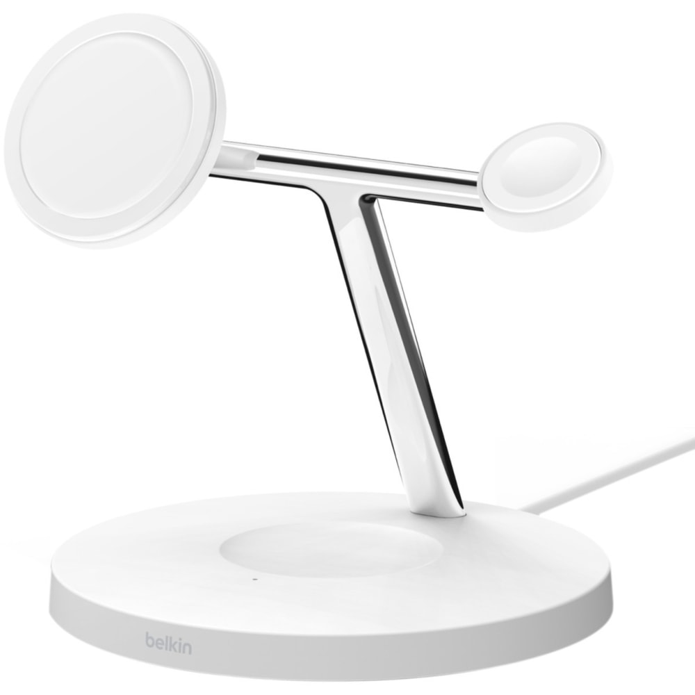 Belkin BoostCharge Pro 3-in-1 Wireless Charger, White MPN:WIZ017TTWH
