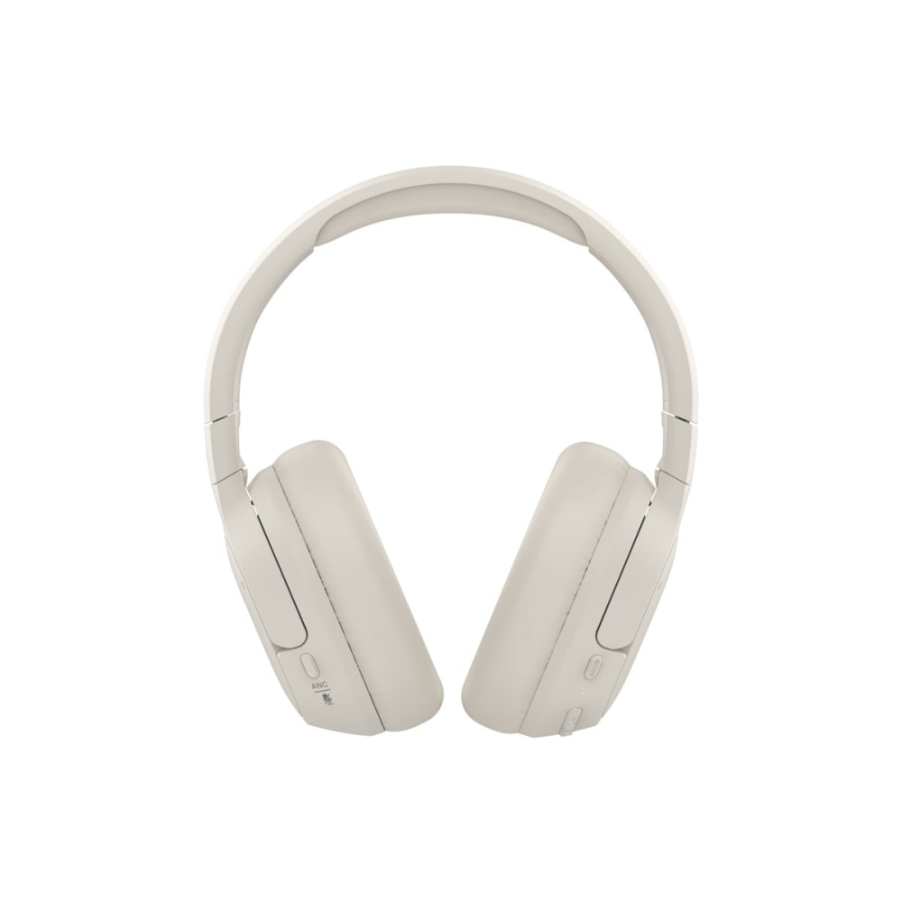 Belkin SoundForm Isolate Noise Cancelling Over-Ear Headphones, USB Type C, Mini-Phone (3.5mm), Wired/Wireless, Binaural, Circumaural, Sand MPN:AUD008FQSA