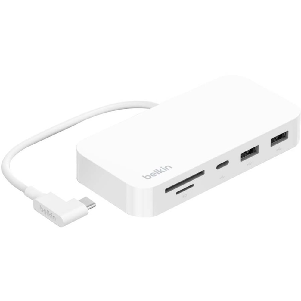 Belkin Connect USB-C 6-In-1 Multiport Hub With Mount MPN:INC011TTWH