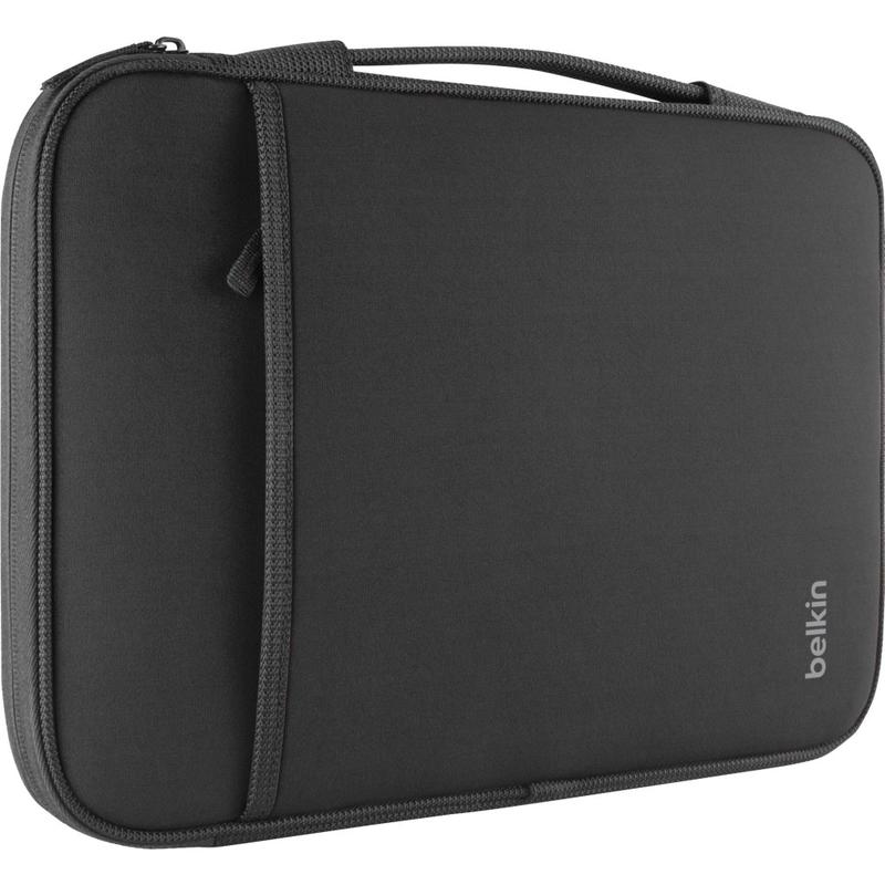 Belkin 12 Inch Laptop Case- Laptop Bag- Chromebook Case Compatible W/ iPad Pro & Most 12in Laptops (Black) - B2B081C00 MPN:B2B081-C00