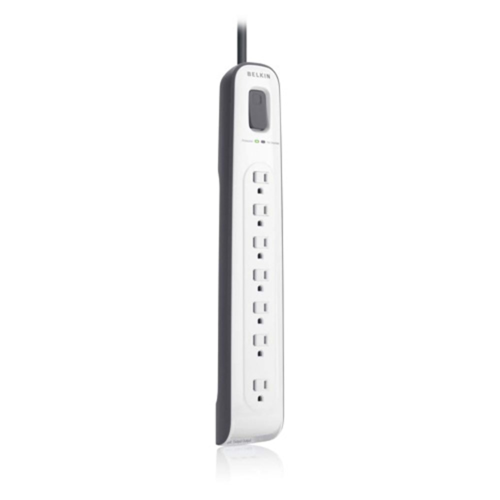 Belkin 7-Outlet AV Surge Protector with 12-Ft Power Cord and Telephone Protection, 2000 Joules (BV10720 - BV10720012 MPN:BV107200-12