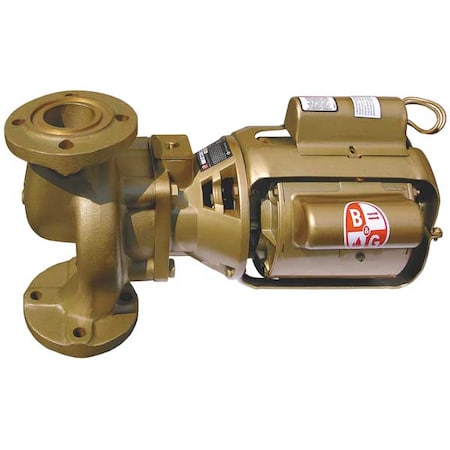 Hydronic Circulating Pump, 1/6 hp, 115V, 1 Phase, Flange Connection MPN:102217LF