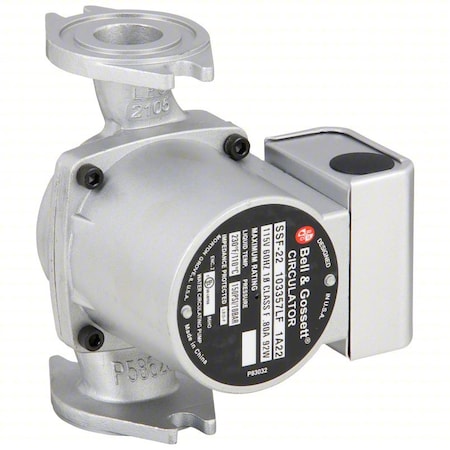 Circulating Pump, Flange, 1/8hp, 115VAC MPN:103357LF