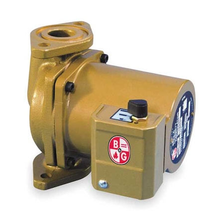 Hydronic Circulating Pump, 1/6 hp, 115V, 1 Phase, Flange Connection MPN:103401LF