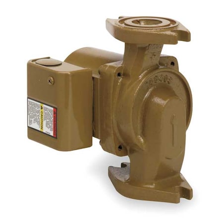 Hydronic Circulating Pump, 1/6 hp, 115V, 1 Phase, Flange Connection MPN:103405LF