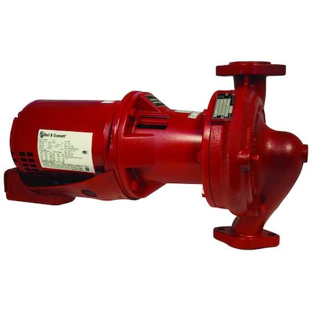 HVAC Circulating Pump, 1/2 hp, 115V/208V-230V, 1 Phase, Flange Connection MPN:1EF022LF