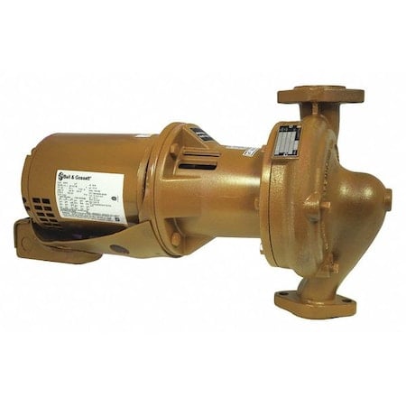 HVAC Circulating Pump, 3/4 hp, 115V/230V, 1 Phase, Flange Connection MPN:1EF029LF