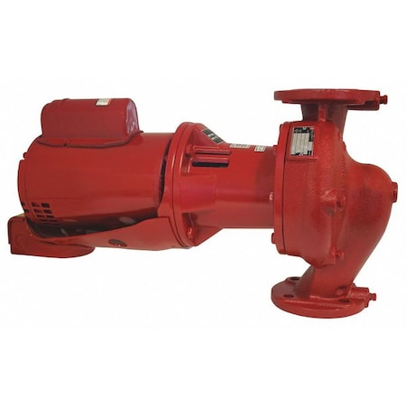 Hot Water Circulating Pump, 1 1/2 hp, 208-230/460VAC, 3 Phase, Flange Connection MPN:1EF062LF