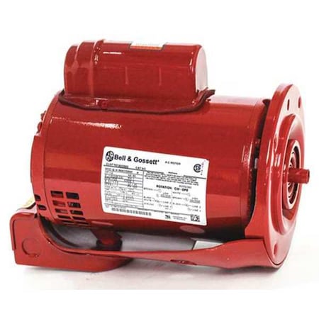 Motor, 1/2 HP, 1750 rpm, 1 Phase MPN:169228