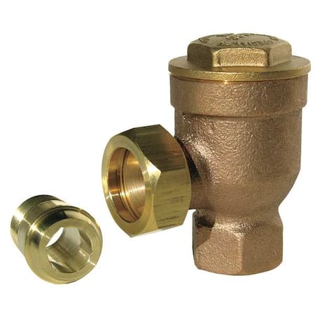 Steam Trap, 25 psi, Brass, 3/4 in, 2 Ports MPN:17C-A-3-25