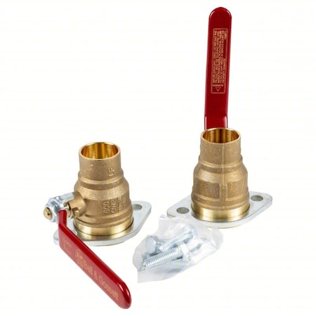 Flange, Steel, Sweat, 1 1/4 in, PK2 MPN:101228LF