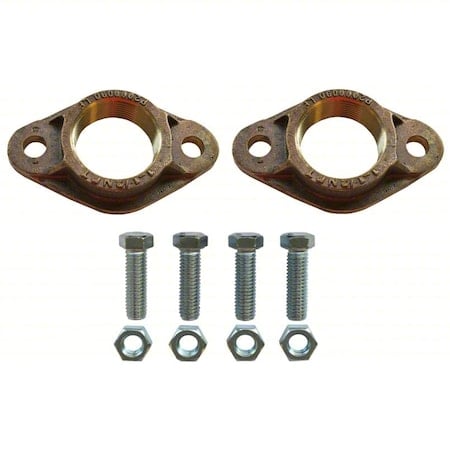 Flange, StainlessSteel, FNPT, 11/2in, PK2 MPN:101507LF