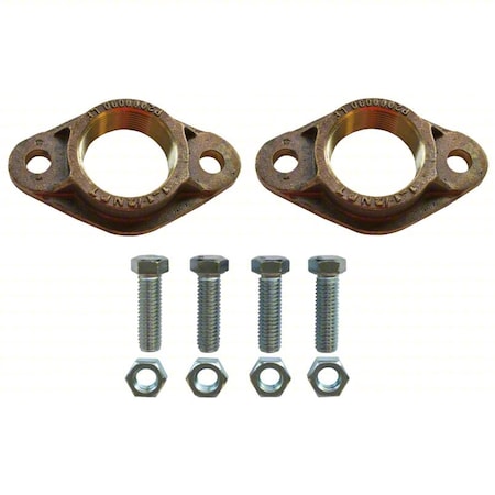 Flange, Chrome Plated Steel, 1 NPT, PK2 MPN:101515LF