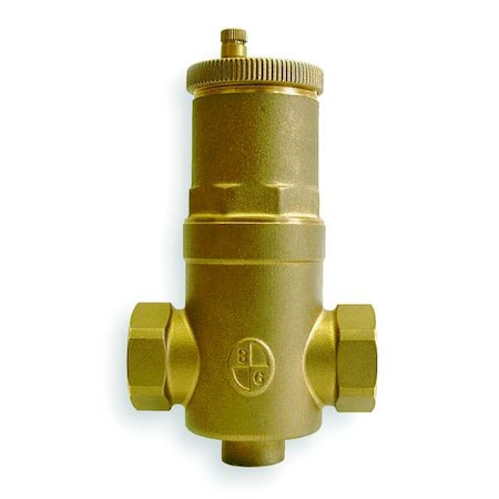 Air Separator, Brass, 250F, 150 psi, Water MPN:EASB-1-1/4 JR