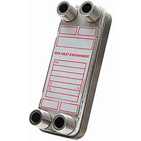 High Pressure Brazed Plate Heat Exchanger with Mounting Tabs BP411-10MT 5-694-11-010-001