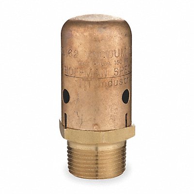 Vacuum Breaker 3/4 In MNPT Brass 150 psi MPN:62