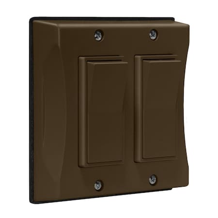 Weatherproof Cover 2-Gang, Vertical, Dec MPN:5127-2