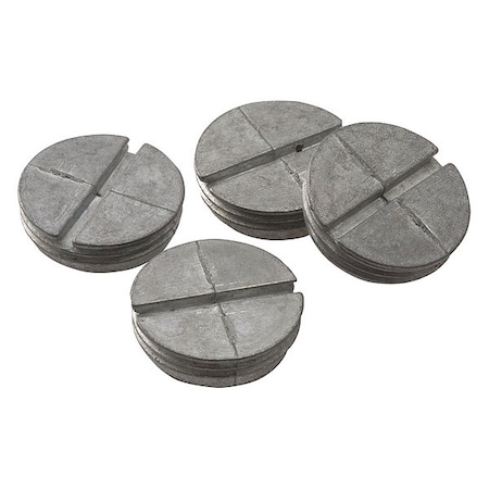 Closure Plugs 1 Npt Gray.Bag Of 4., PK4 MPN:5271-0