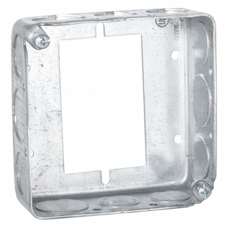 Extension Ring, 2 Gangs, Steel, Wall Box Type MPN:187