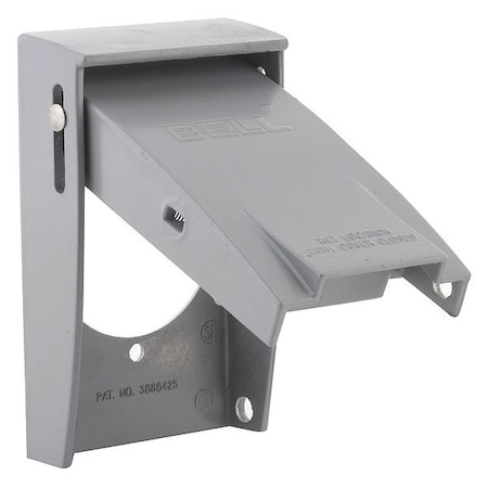 1 -Gang Vertical Weatherproof Cover, Aluminum MPN:5030-0