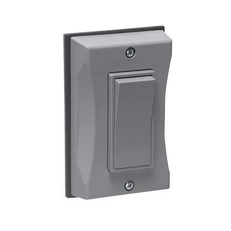 Weatherproof Cover, Switch Box Type, 1 Gang, Decorator Switch Cover Type MPN:5123-0
