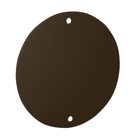 Box Cover, Round Box Type, Steel, Blank Cover Type MPN:5374-2