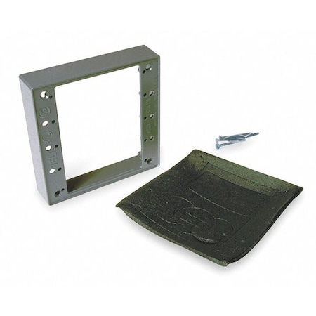 Extension Box, 2 Gangs, Aluminum MPN:5407-0