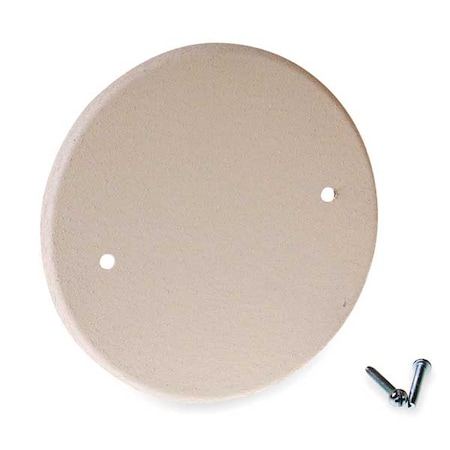 Box Cover, Fan Box Type, 1 Gang, Steel, Flat Cover Type MPN:5653-1