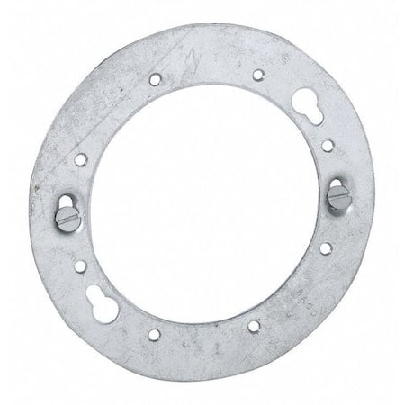 Electrical Box Cover, Round, Steel MPN:893