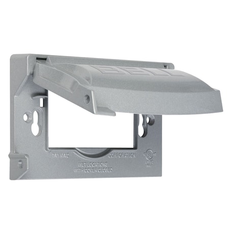1 -Gang Horizontal or Vertical Box Cover, Aluminum MPN:MX1250S