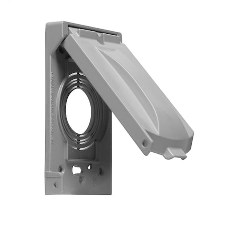 1 -Gang Horizontal or Vertical Box Cover, Aluminum MPN:MX1550S