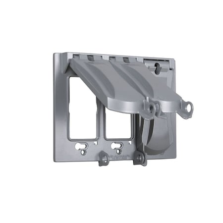 Box Cover, Outlet Box Type, 3 Gang, Aluminum MPN:MX3050S